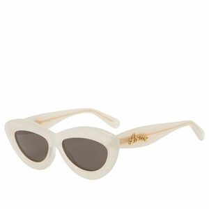 Loewe White Cat Eye Sunglasses